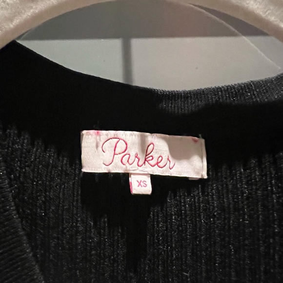 Parker Penny Striped Knit Dress - Picture 3 of 3